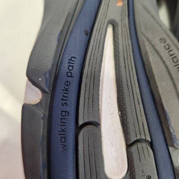 New Balance Womens Navy White Running Shoes Sneakers Size 9 Ortholite WW496GS2 - Picture 8 of 11